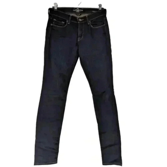 Lucky Brand Mid Rise Sofia Skinny  Jean Lapis Lazuli Dark Wash Women's size 2/26 - Picture 2 of 14